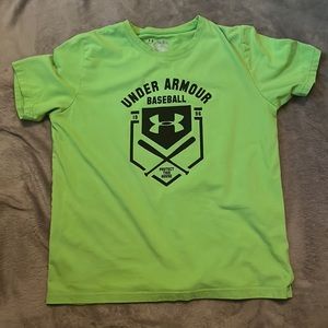 Youth XL Under Armour Baseball Tee